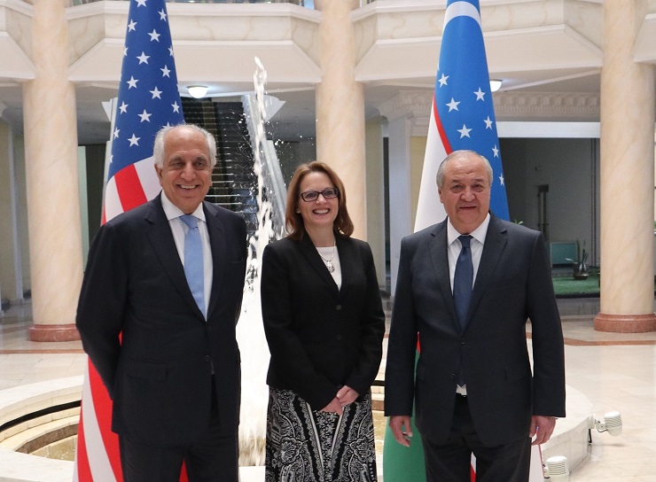 MINISTER OF FOREIGN AFFAIRS RECEIVES THE UNITED STATES DELEGATION
