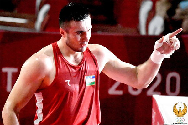 Bakhodir Jalolov reaches the semi-finals of Tokyo-2020