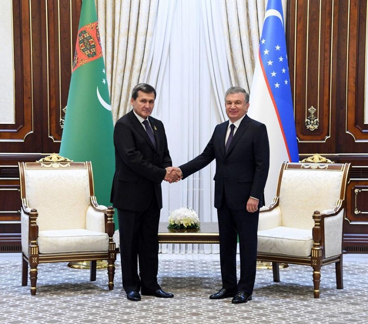 THE PRESIDENT OF UZBEKISTAN RECEIVES DEPUTY CHAIRMAN OF TURKMENISTAN’S CABINET OF MINISTERS