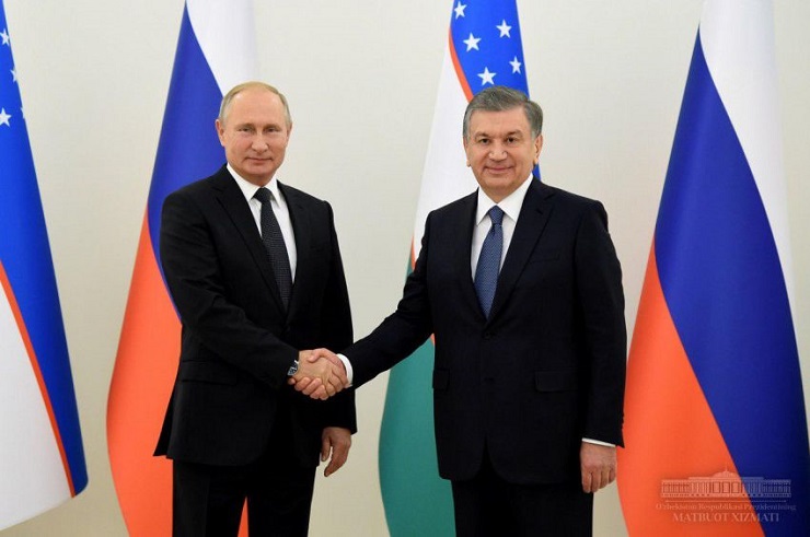 NEGOTIATIONS BETWEEN THE PRESIDENTS OF UZBEKISTAN AND RUSSIA HAS BEGUN