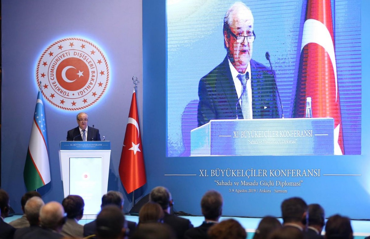 MINISTER OF FOREIGN AFFAIRS OF UZBEKISTAN ATTENDS THE XI TURKISH AMBASSADORS CONFERENCE