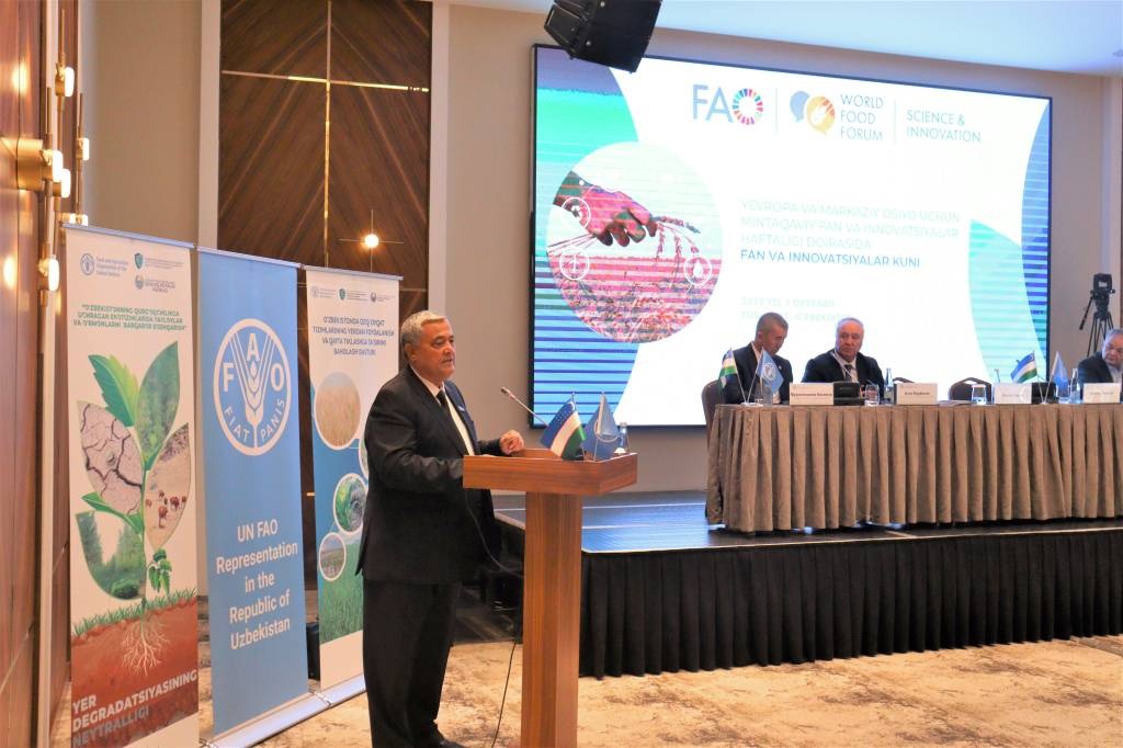 FAO hosted Science and Innovation Day in Tashkent