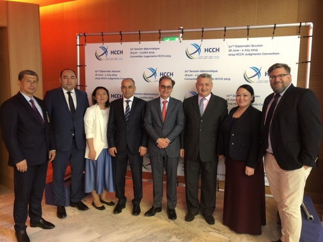 UZBEKISTAN DELEGATION MEETS WITH SECRETARY GENERAL OF THE HAGUE CONFERENCE