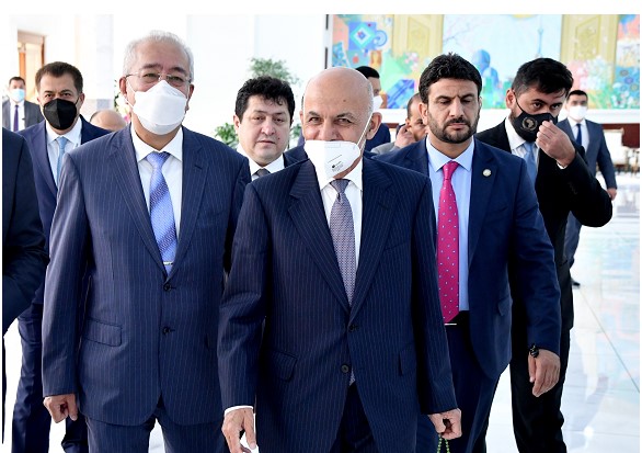 President of Afghanistan arrives in Uzbekistan