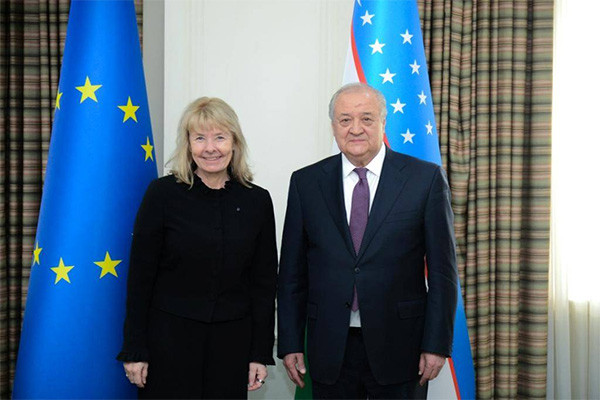 Abdulaziz Kamilov receives the EU Special Representative for Central Asia