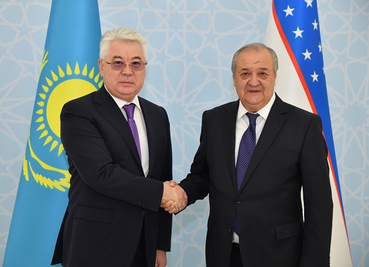 MEETING WITH THE MINISTER OF FOREIGN AFFAIRS OF KAZAKHSTAN