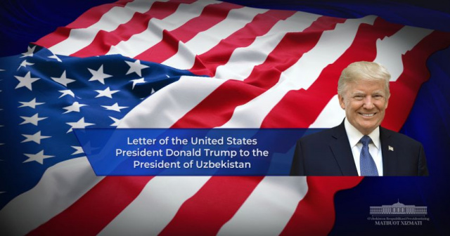 Letter of the United States President to the President of Uzbekistan