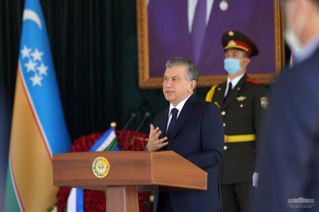 President: Musa Erniyazov was a heroic leader of a heroic people