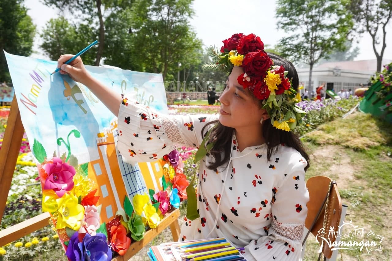 Namangan hosts the 60th International Flower Festival from 23 to 31 May 2021