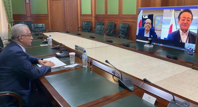 Negotiations with Japanese Special Representative for Afghanistan