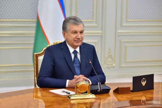 President of Uzbekistan holds talks with EBRD President