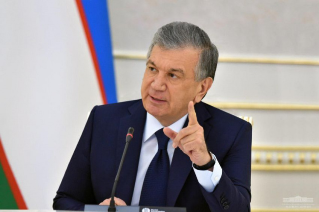 President reprimands executives for unsatisfactory status of efforts to counter coronavirus in the city of Tashkent and Tashkent region