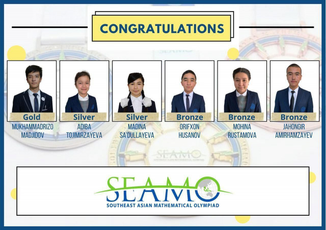 Presidential Schoolchildren win SEAMO Olympiad