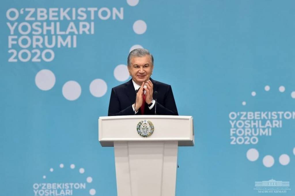 President addresses Uzbekistan Youth Forum