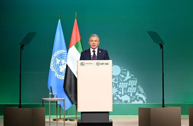 The leader of Uzbekistan has put forward a number of important initiatives as part of the global climate agenda