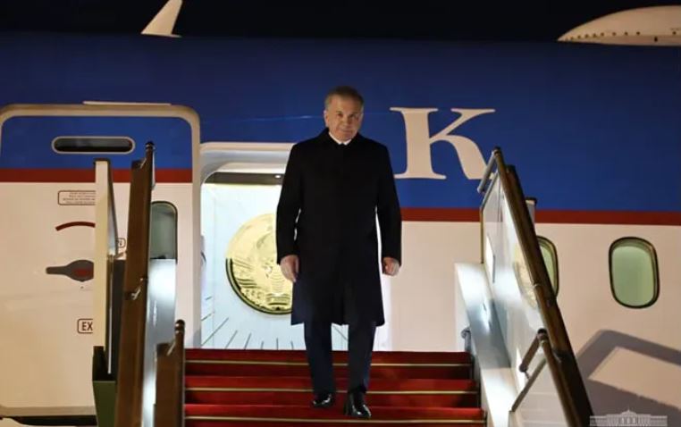 The President of Uzbekistan arrived on a working visit to Azerbaijan