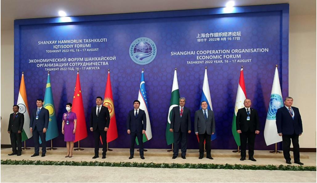 Shanghai Cooperation Organization Economic Forum kicks off in Tashkent