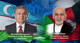 Presidents of Uzbekistan and Afghanistan speak by phone