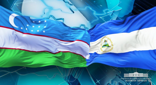Shavkat Mirziyoyev congratulates the President of Nicaragua