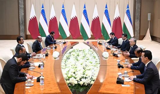 The President of Uzbekistan and the Emir of Qatar agreed to bring bilateral relations to the level of strategic partnership