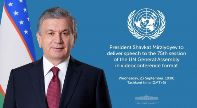 The President to take part in UN General Assembly’s 75th session