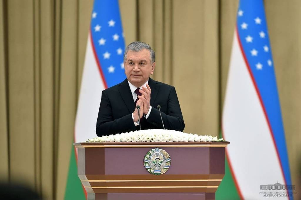 President addressed the Oliy Majlis