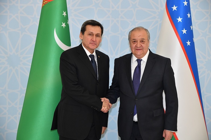 MEETING WITH THE MINISTER OF FOREIGN AFFAIRS OF TURKMENISTAN