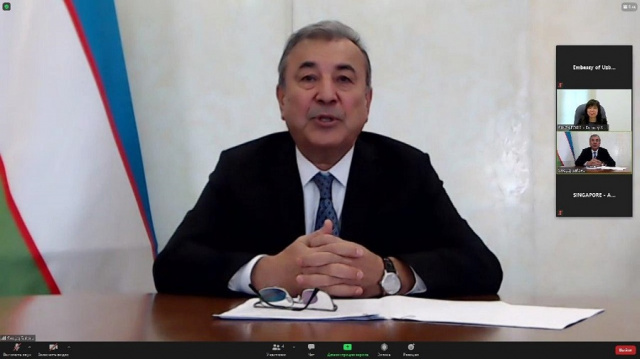 Uzbekistan, Singapore parliamentarians discuss issues of mutual interest