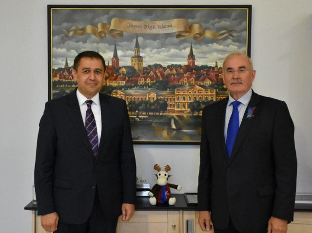 Uzbekistan’s Ambassador visits Latvia’s Jelgava city