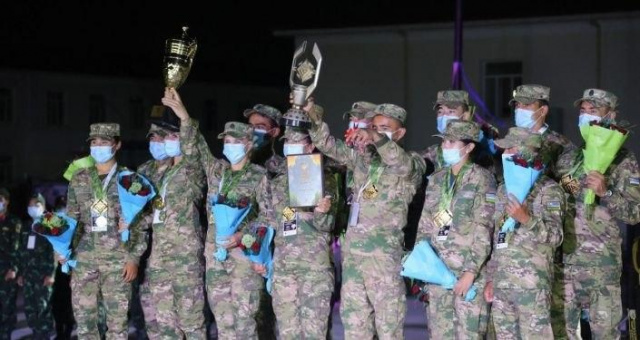 Uzbekistan's armed forces chefs rank the top three
