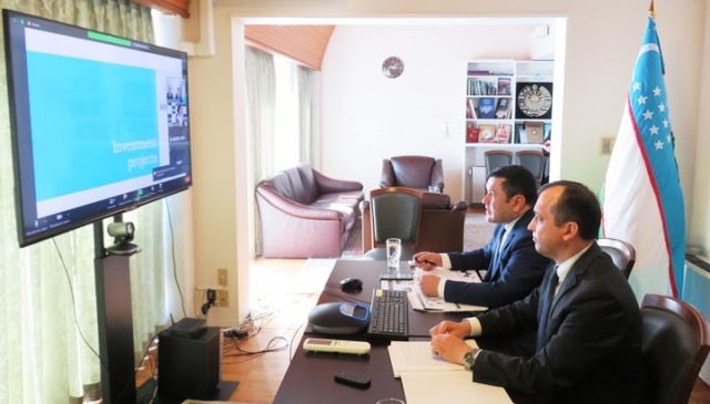 Uzbekistan’s Embassy organizes a business webinar on chemical industry