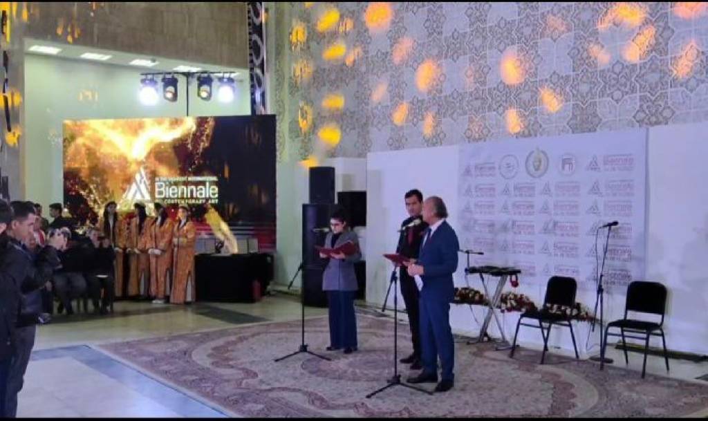 The winners of the Tashkent International Biennale of Contemporary Art awarded