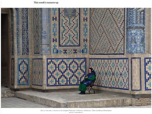 The shot of Uzbekistan takes second place in the Big Shot photography competition