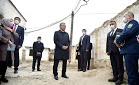 The President of Uzbekistan visited Bunyodkor mahalla and talked with residents